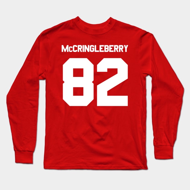 Hingle McCringleberry Jersey – East, Rhinos, Penn State Long Sleeve T-Shirt by fandemonium